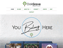 Tablet Screenshot of oakgrovesalem.org